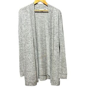Gray Women's Open Front Cardigan